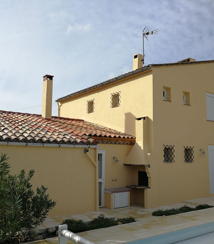 après travaux de peinture mur extérieur