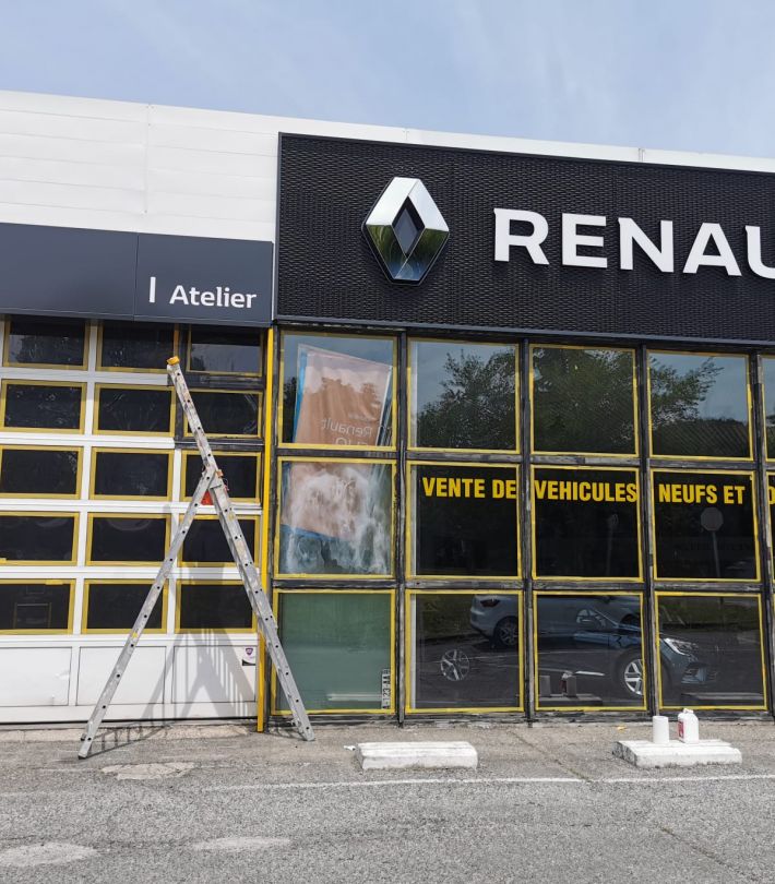 ravalement de façade garage renault Blagnac