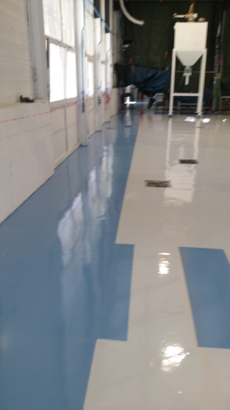 Sol industriel en résine antidérapante à Colomiers